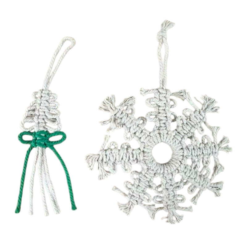 Decorative Macrame Ornament Bowlift