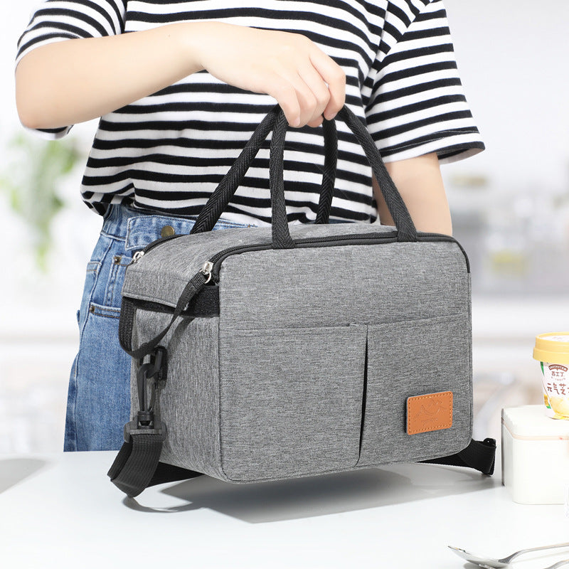 Insulated Multi-Pocket Lunch Cooler Bag Bowlift