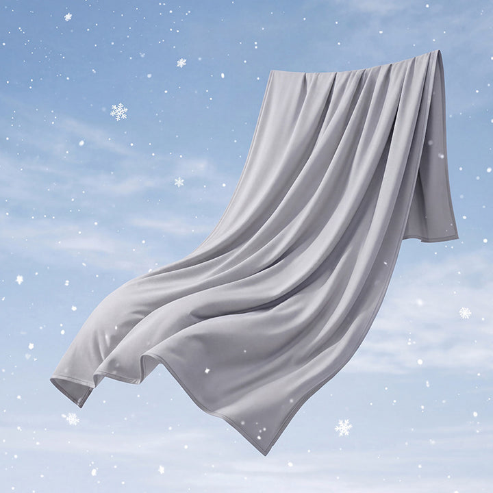 Unisex nan thermoregulating cashmere look cuddly blanket made of microfiber extra large Bowlift