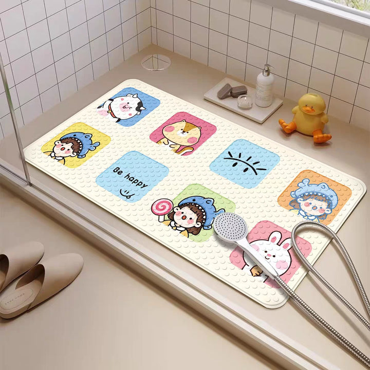 Cartoon Animal Bath Mat Bowlift