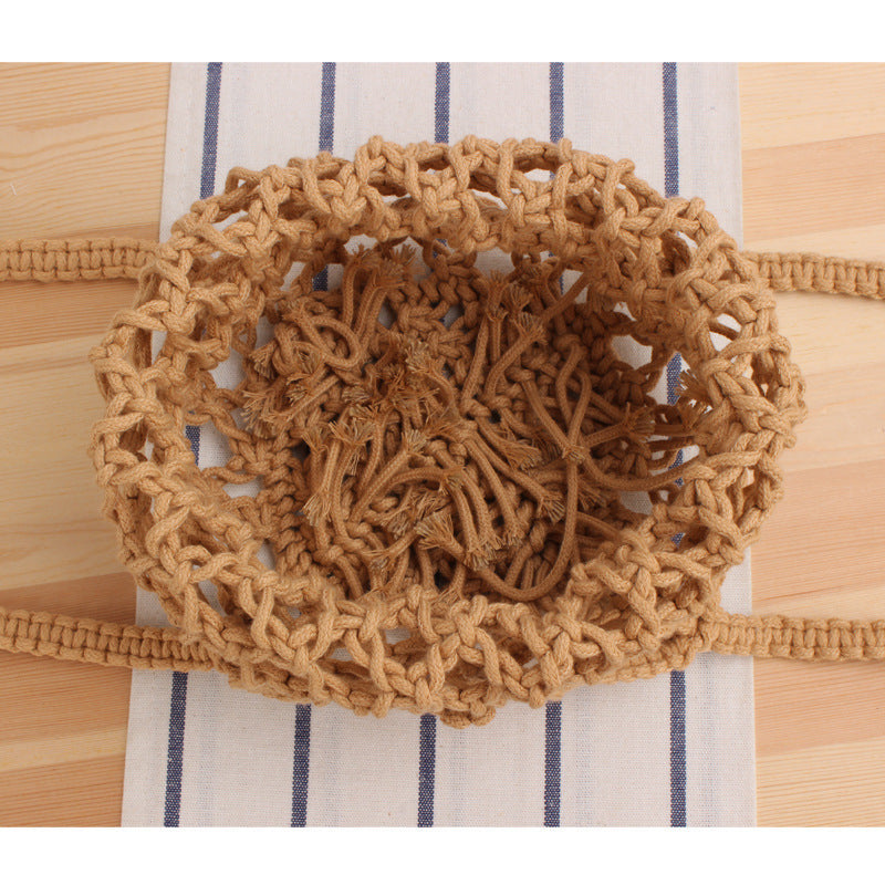 Trendy Macrame Beach Bag Bowlift