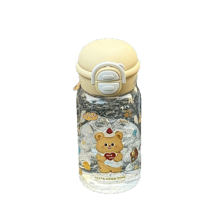Ladies child-friendly drinking bottle with funny dog design Bowlift