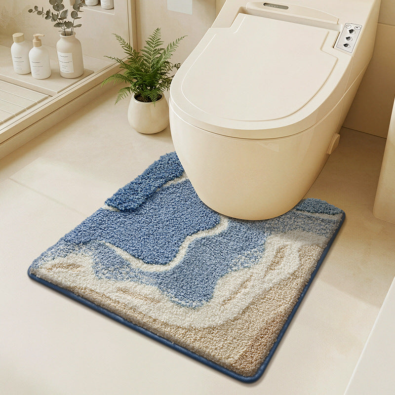 Unisex Plush Bath Mat Bowlift