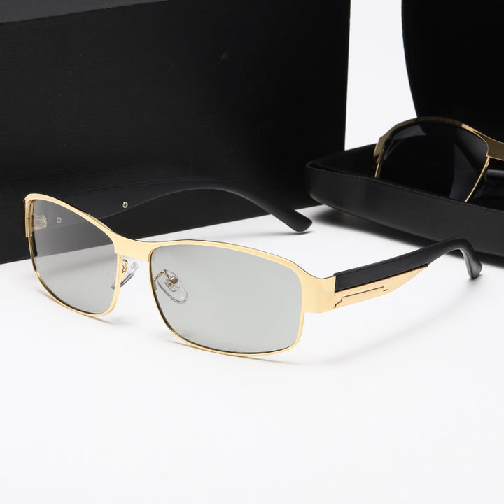 Ladies sporty sunglasses with robust metal frame and polarized lenses Bowlift