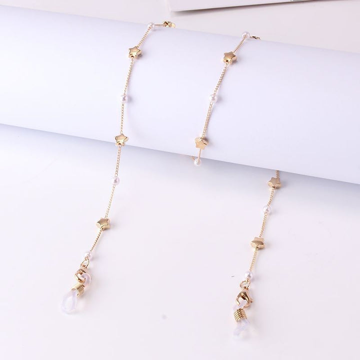 Heart Pendant Eyewear Chain Bowlift
