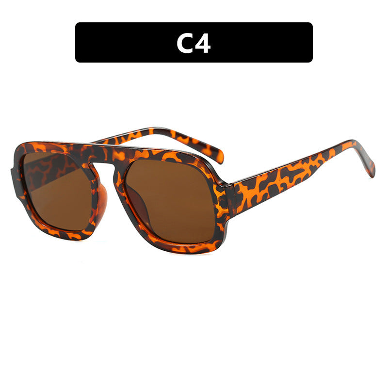 Women's modern oversized sunglasses in angular design Bowlift