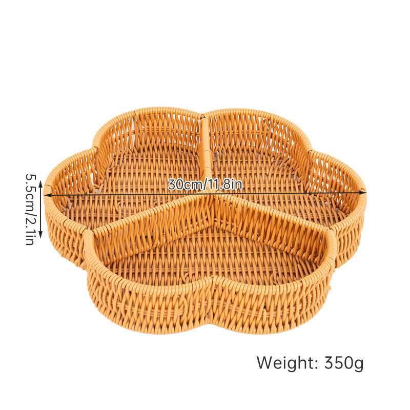 Decorative Woven Serving Dish Bowlift