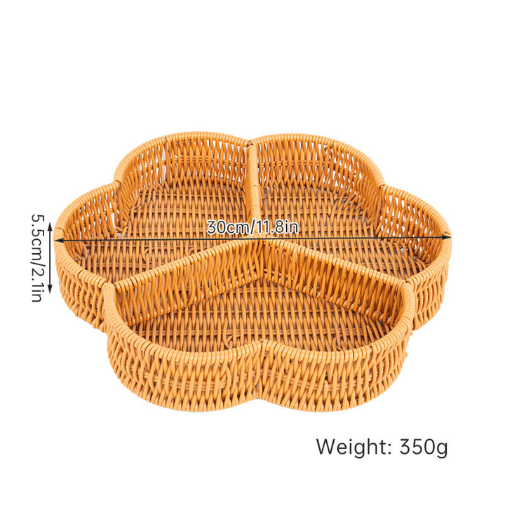 Decorative Woven Serving Dish Bowlift