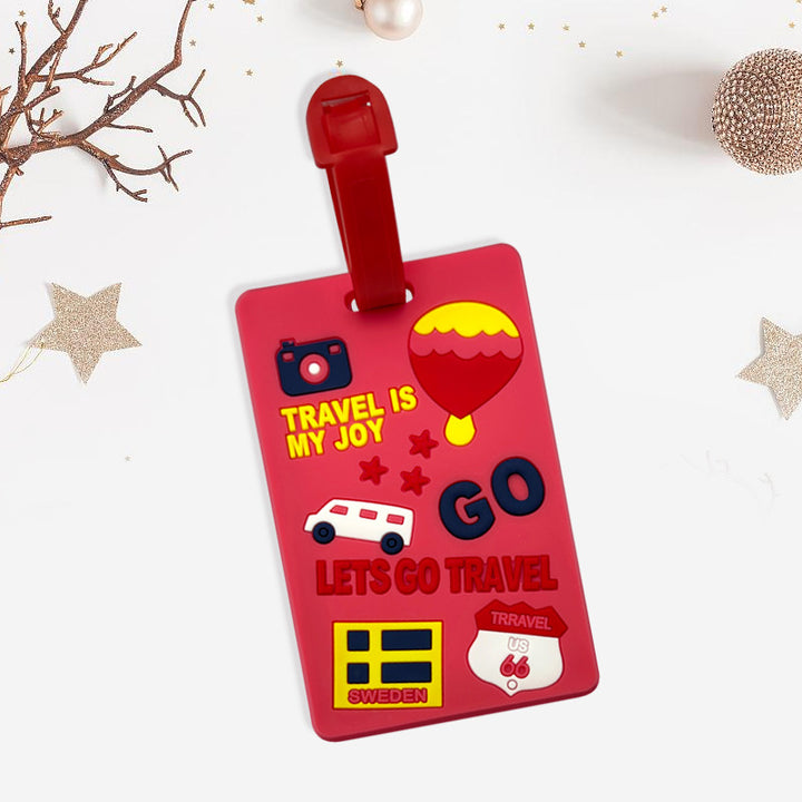 Silicone Travel Luggage Tag Bowlift