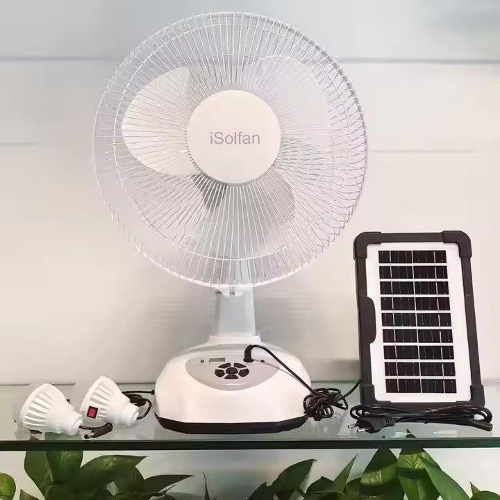 Women's Portable Solar Fan Bowlift