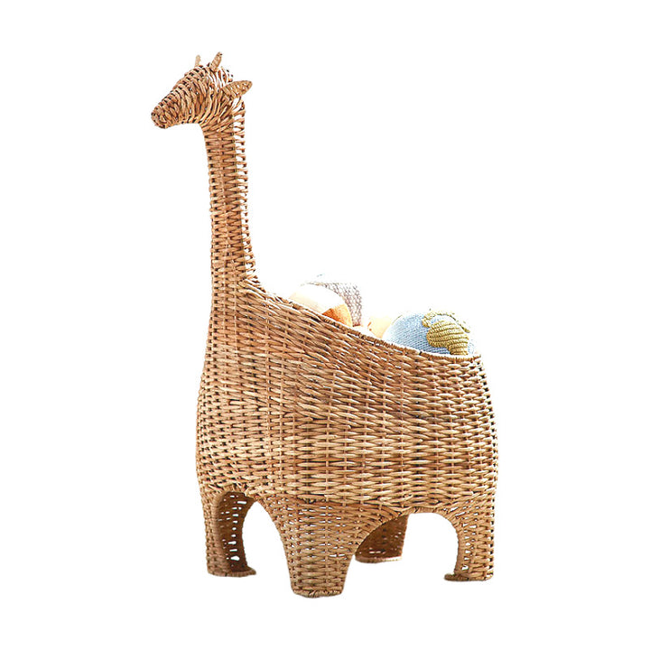 Playful storage basket in giraffe shape Bowlift