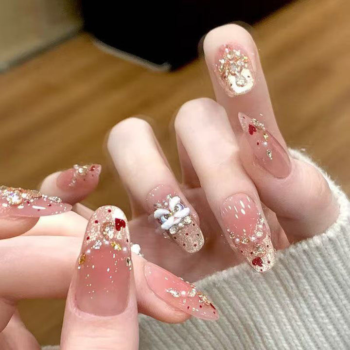 Luxury Decorative Press-On Nails Bowlift