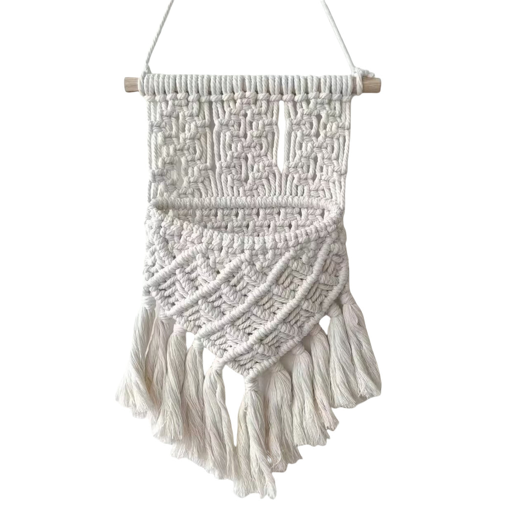 Wall-Mounted Macramé Planter Bowlift