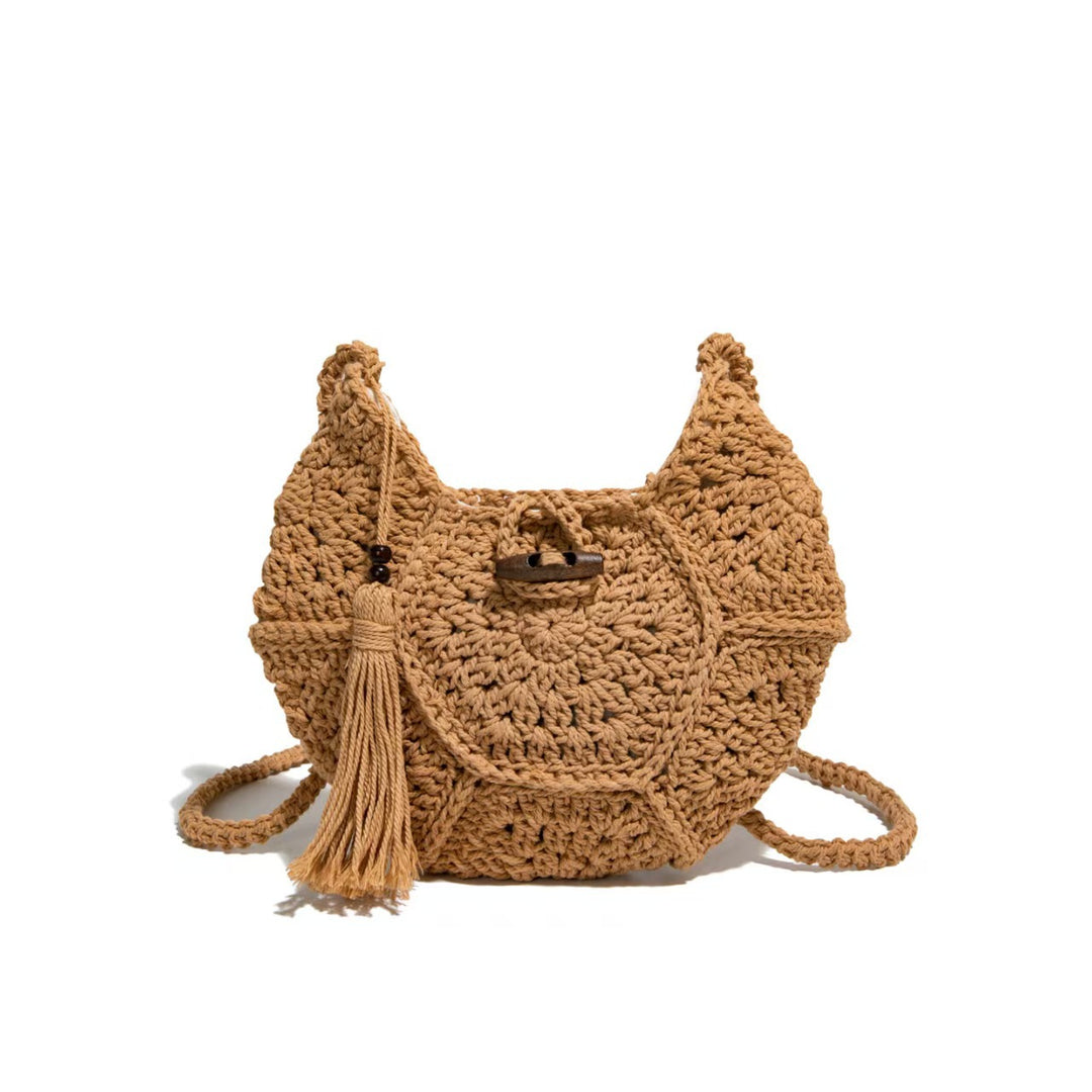 Hand-knotted shoulder bag Bowlift