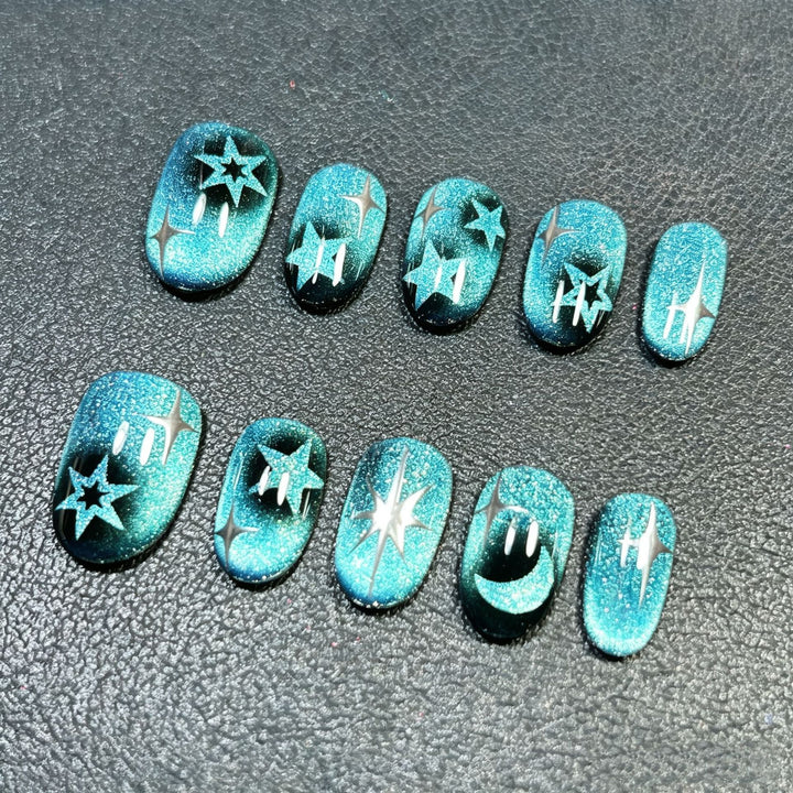 Artistic Ombre Glitter Nail Art Set Bowlift