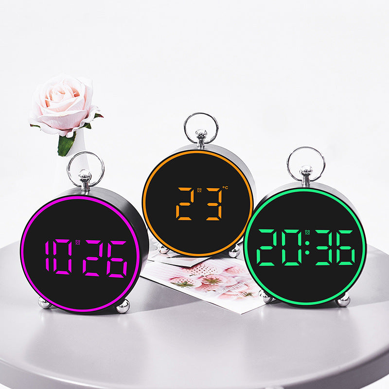 Digital alarm clock with LED display Bowlift