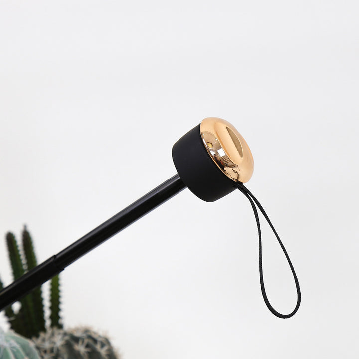 Ladies Foldable Umbrella with Artistic Nature Design Bowlift