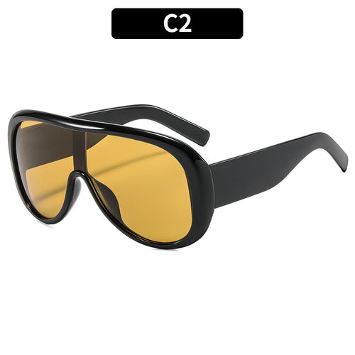Oversized Protective Sport Sunglasses