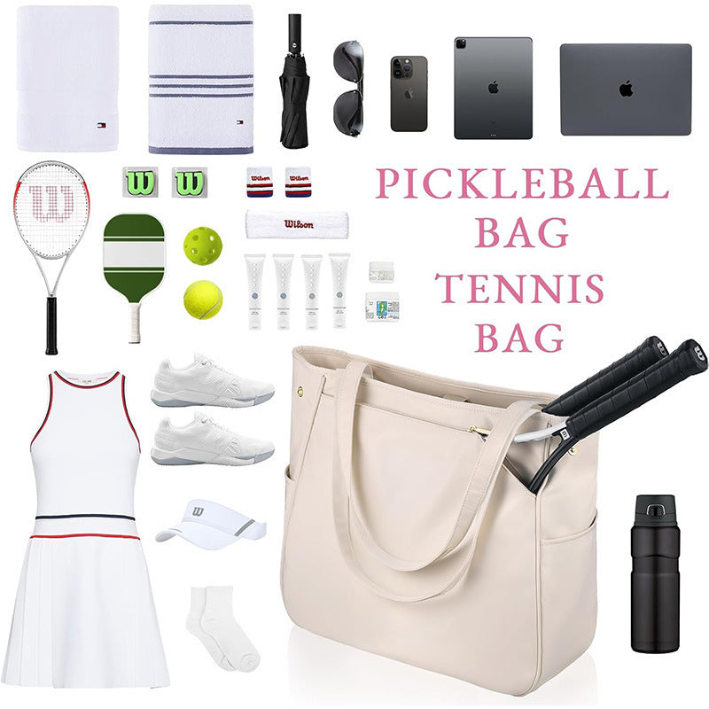 Sporty Tennis Tote Bag Bowlift