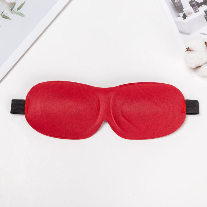 Unisex nan light-blocking travel mask with thermoformable nylon cover and wide comfort band Bowlift