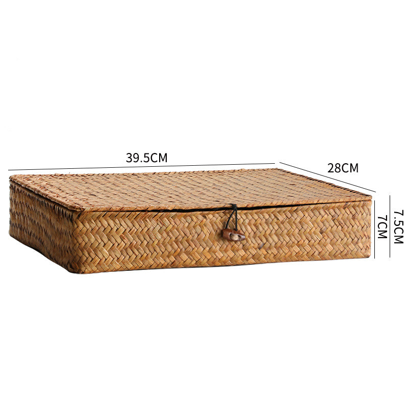 Handcrafted Natural Storage Box Bowlift