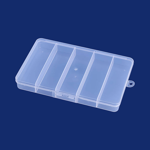 Multi-Section Clear Organizer Box Bowlift