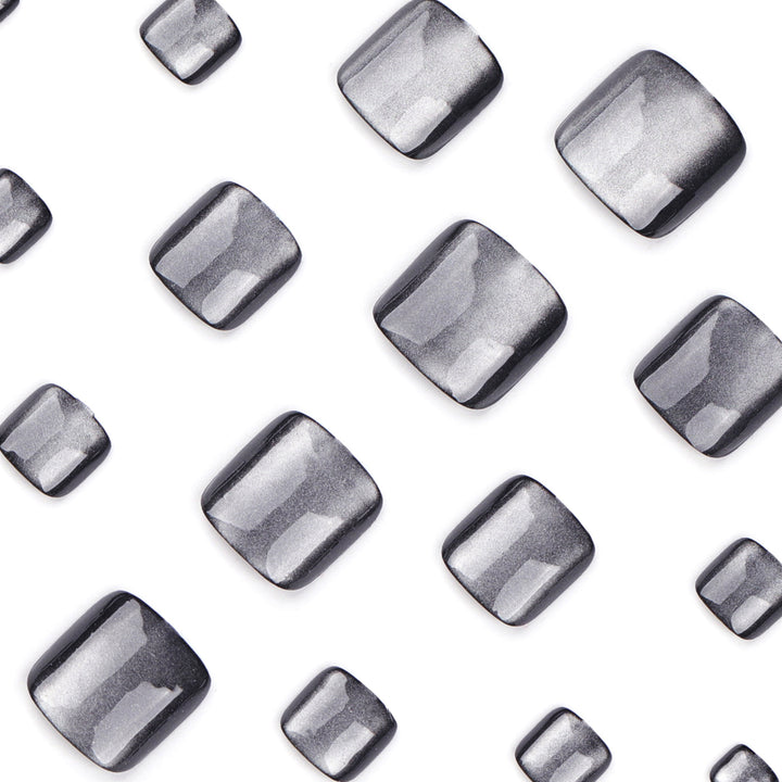 Artful toenail art with stylish ombre and shine Bowlift