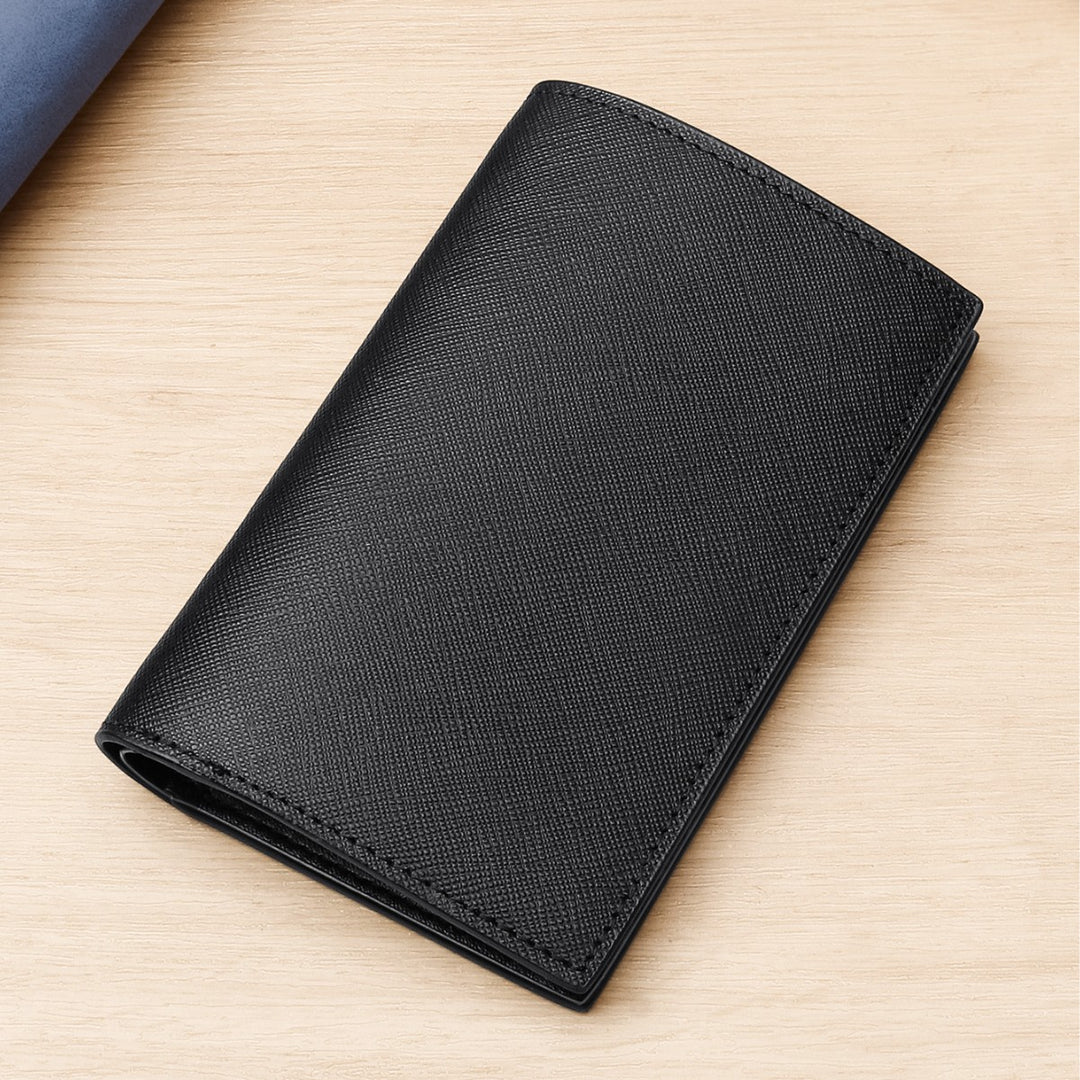 Minimalist RFID-Blocking Leather Cardholder Bowlift