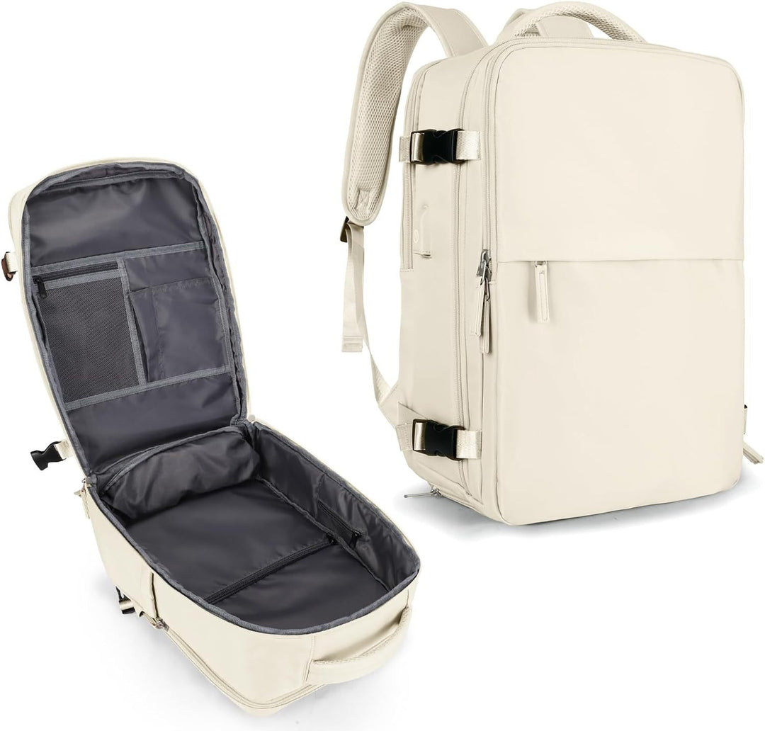 Unisex Multifunctional Travel Suitcase Backpack with Separate Shoe Compartment Bowlift