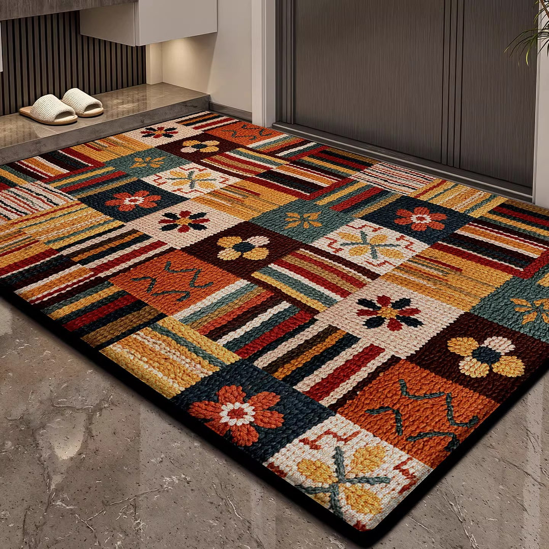 Bohemian Geometric Area Rug Bowlift