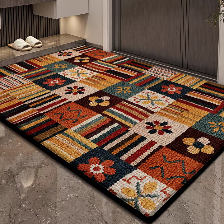 Bohemian Geometric Area Rug Bowlift