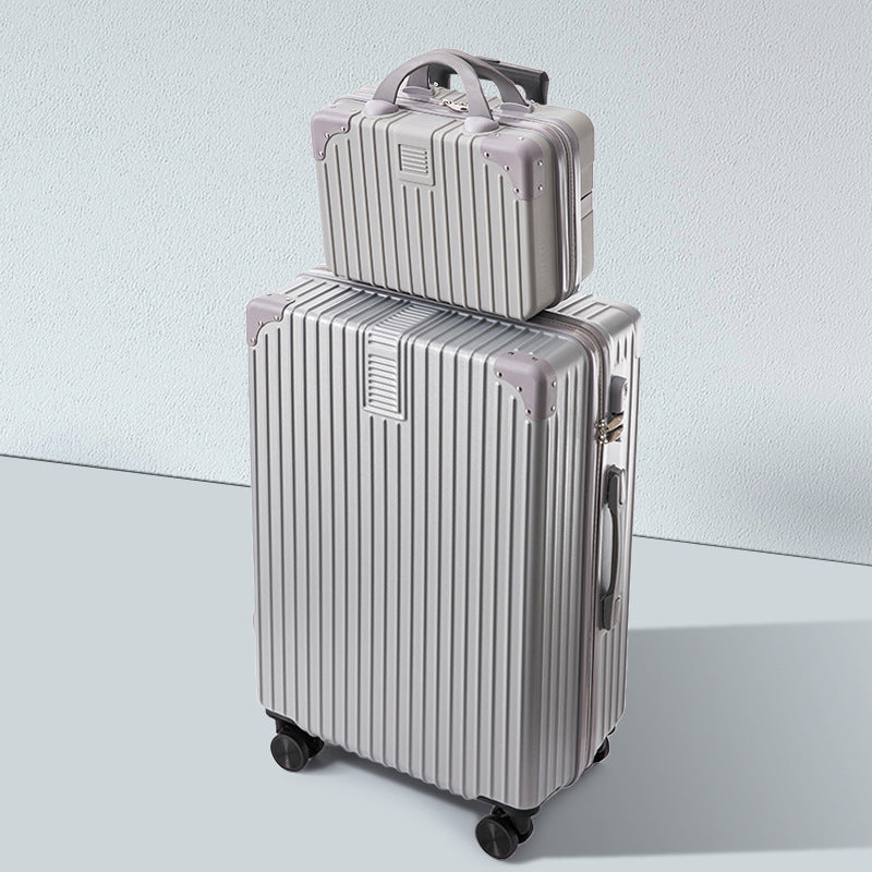 Durable Lightweight Hard-Shell Travel Suitcase Bowlift
