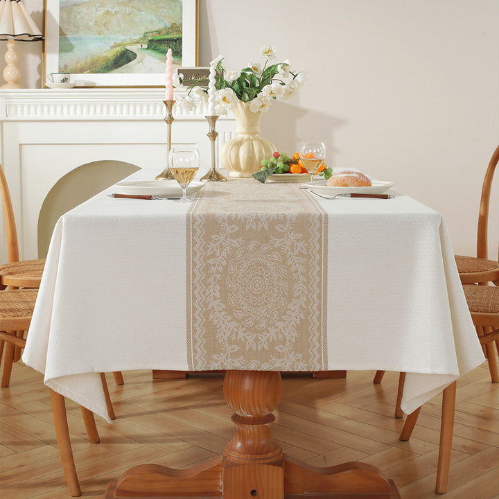 Decorative Woven Tablecloth
