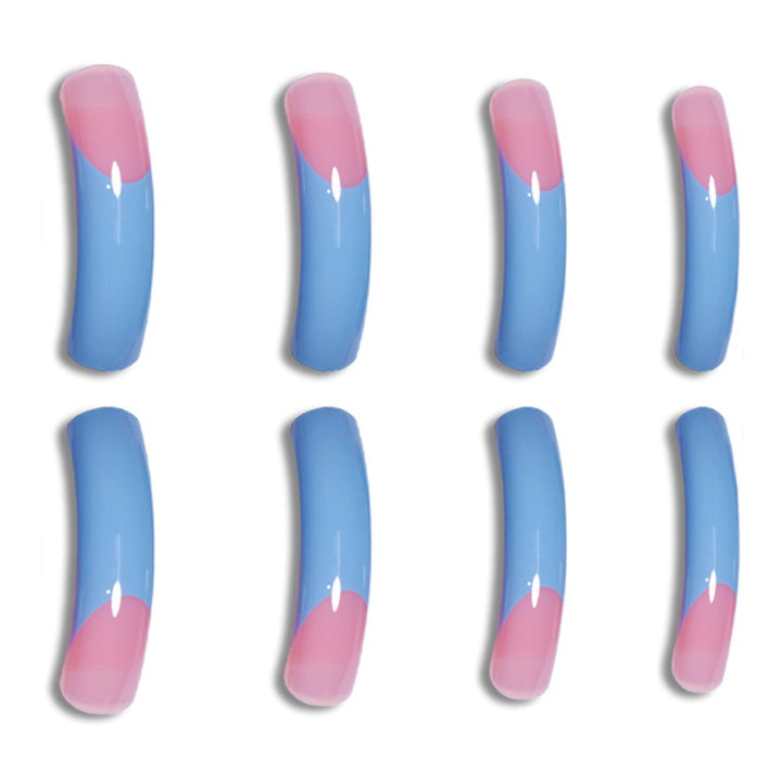 Stylish Long Press-On Nail Extensions Bowlift