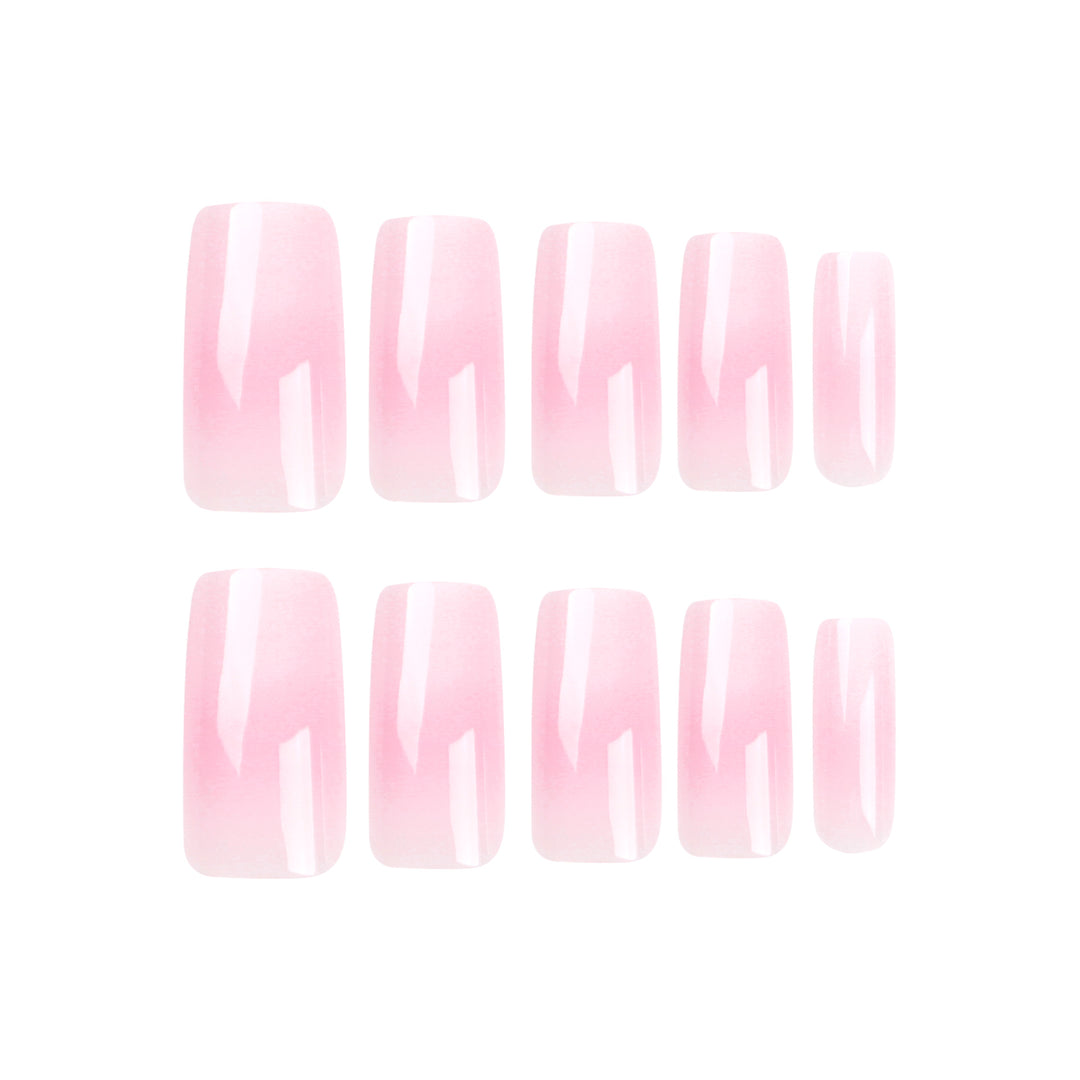 Artful nail extensions with elegant ombre finish Bowlift