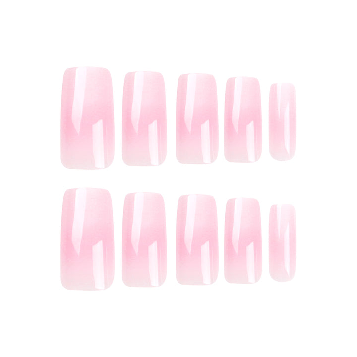 Artful nail extensions with elegant ombre finish Bowlift