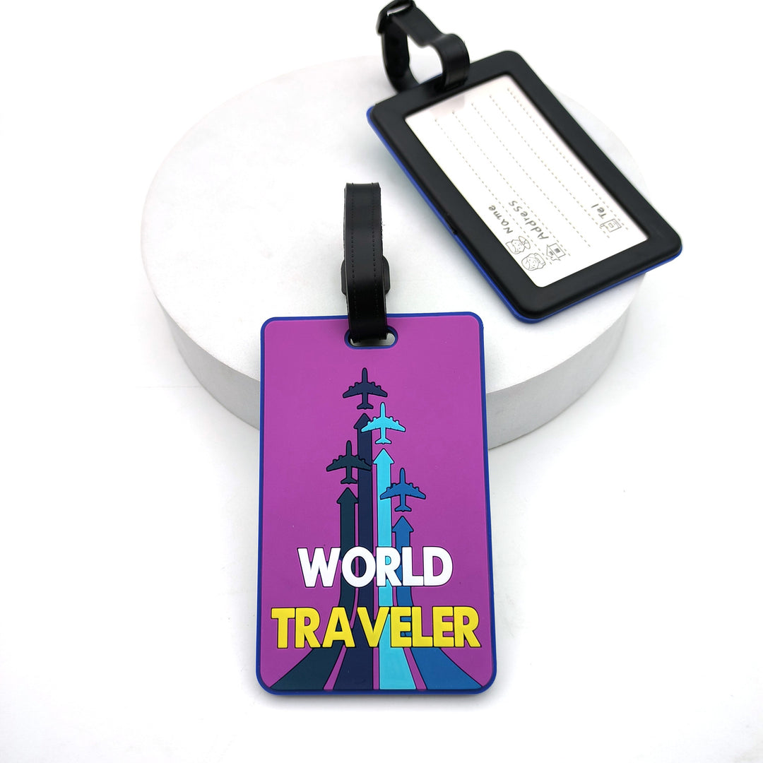 Vibrant Travel Luggage Tag Bowlift