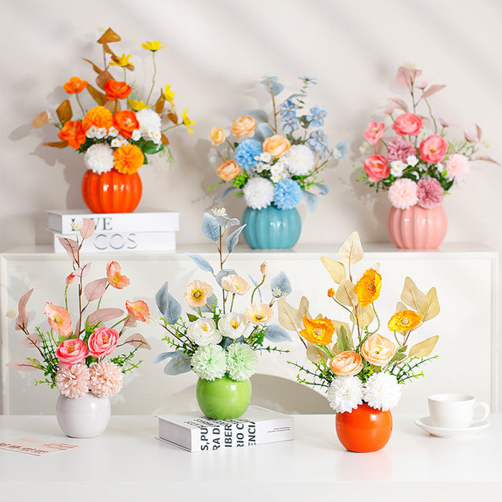 Home Decorative Artificial Flower Arrangement
