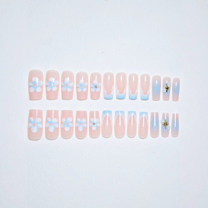 Floral-Embellished Nail Art Extensions Bowlift