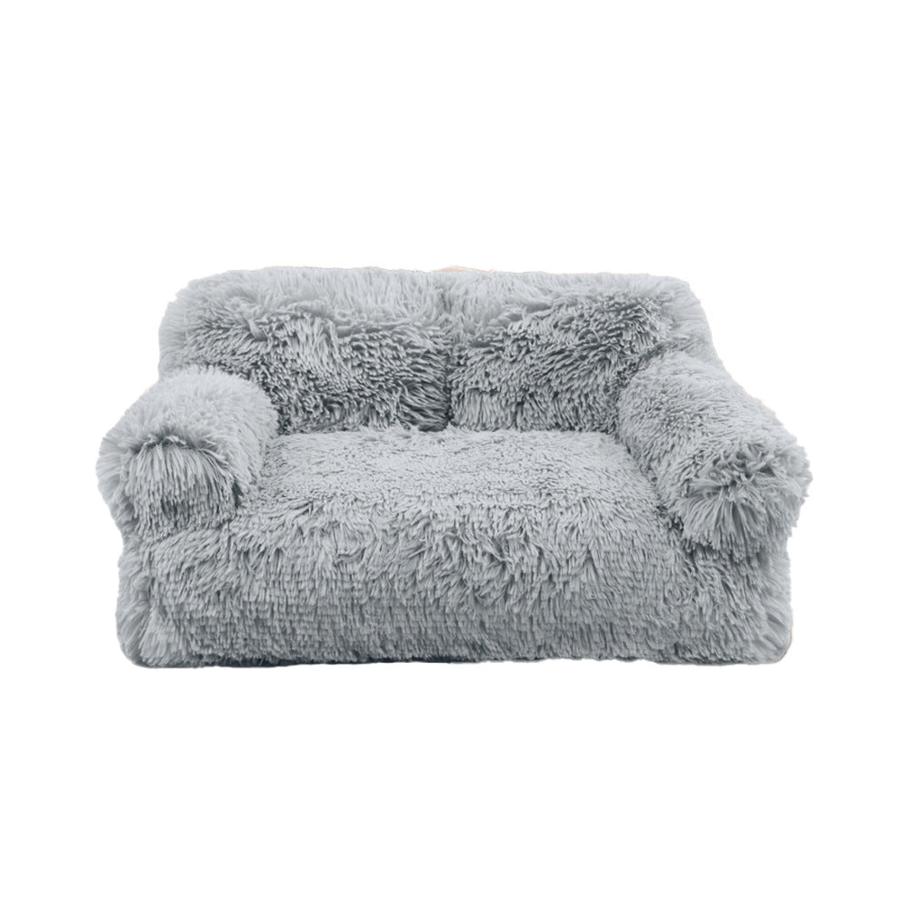 Luxurious Plush  Lounge Sofa  Dog Bed