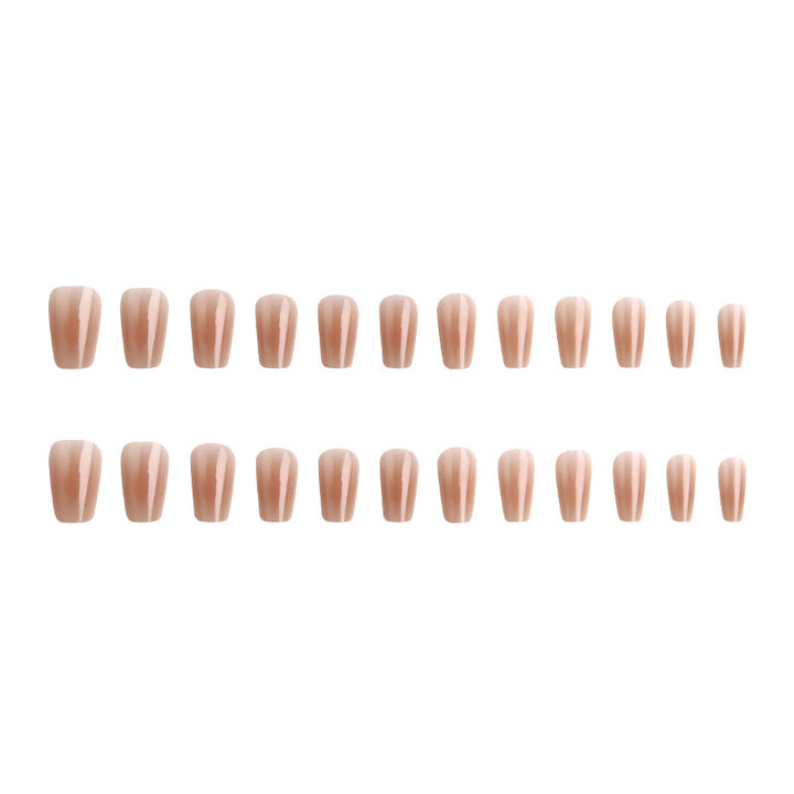 Artificial nails with natural finish Bowlift