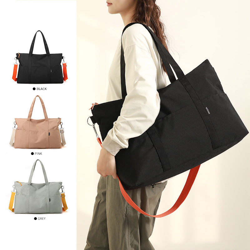Multi-Pocket Casual Tote Bag Bowlift