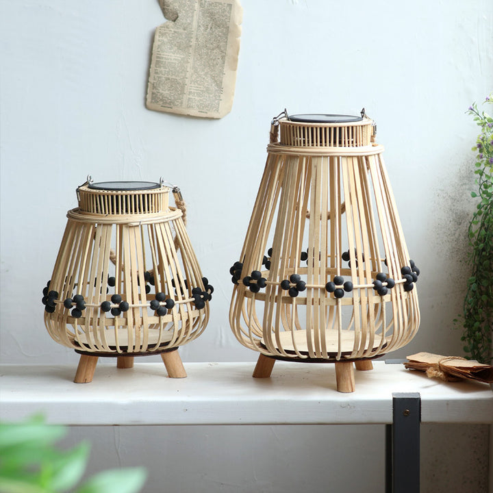 Handcrafted wooden lantern Bowlift