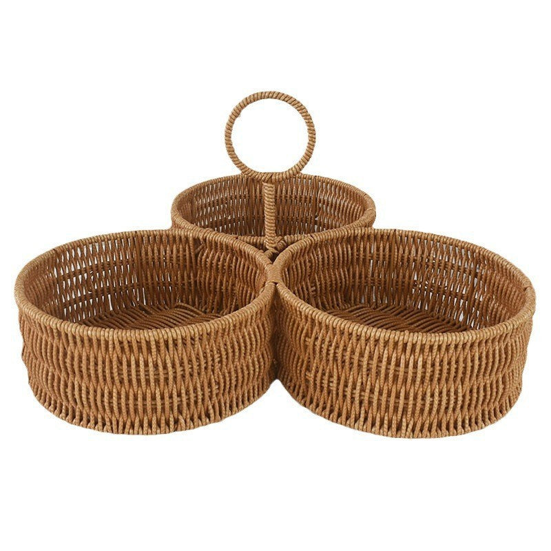 Multi-Functional Woven Storage Baskets Set Bowlift