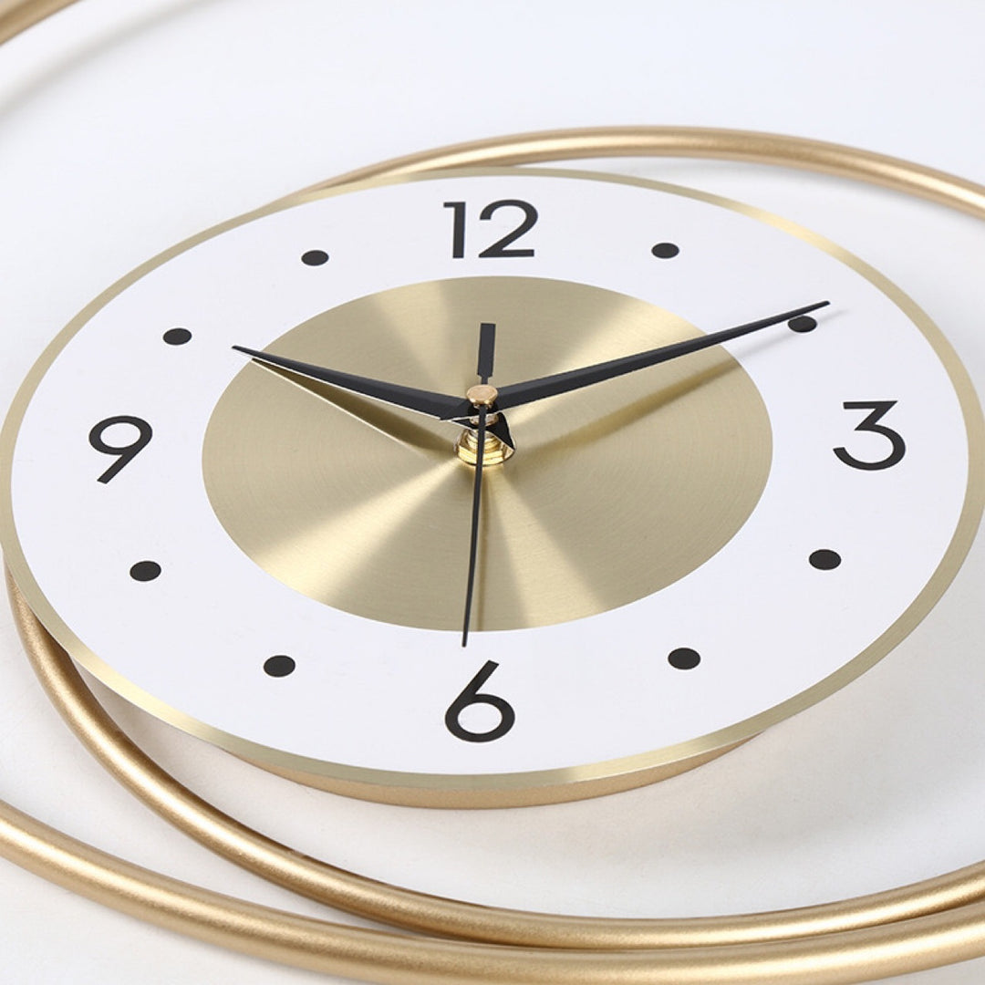 Artistic Wall Clock with Minimalist Design Bowlift