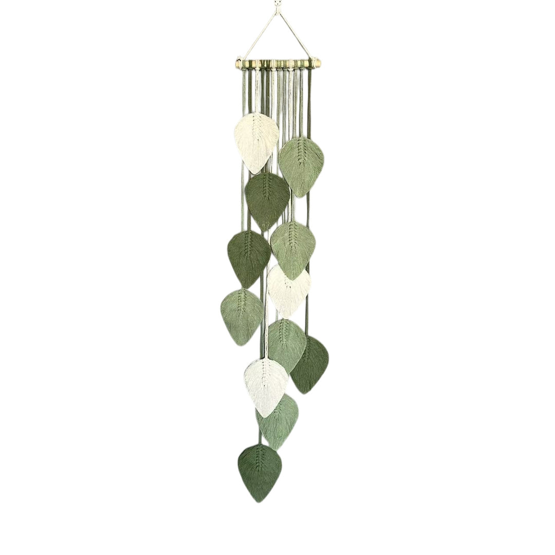 Leaf-Inspired Macrame Wall Hanging Bowlift
