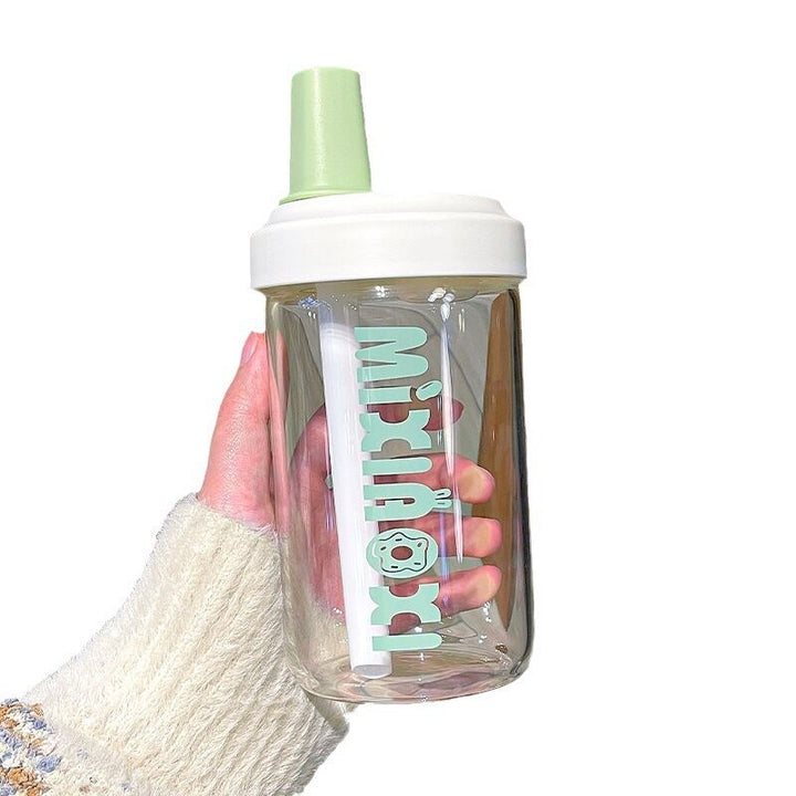 Women sustainable drinking cups with silicone lid Bowlift