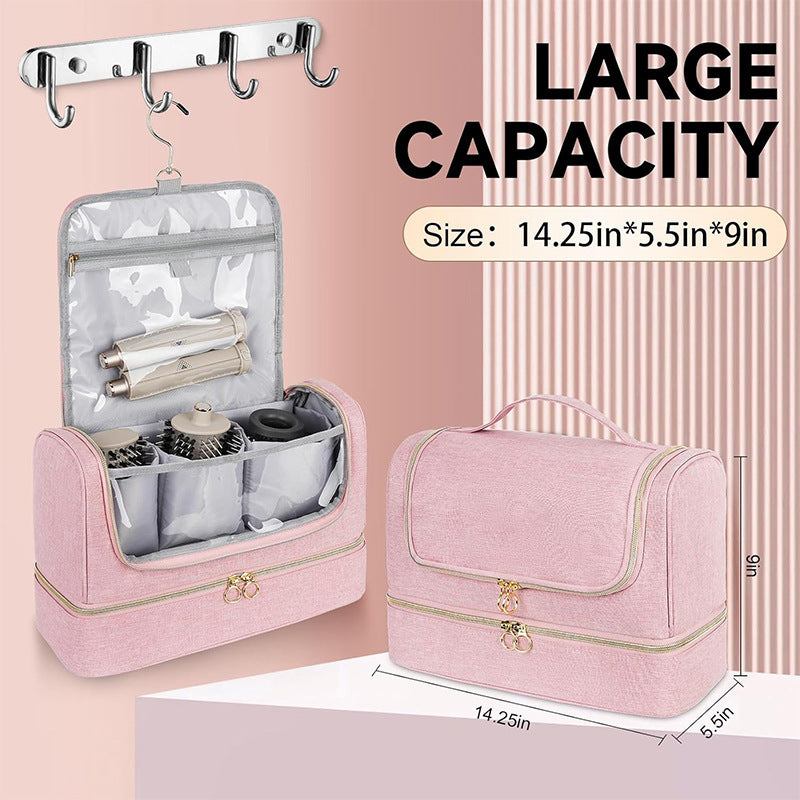 Cosmetic storage bag with modular compartments Bowlift