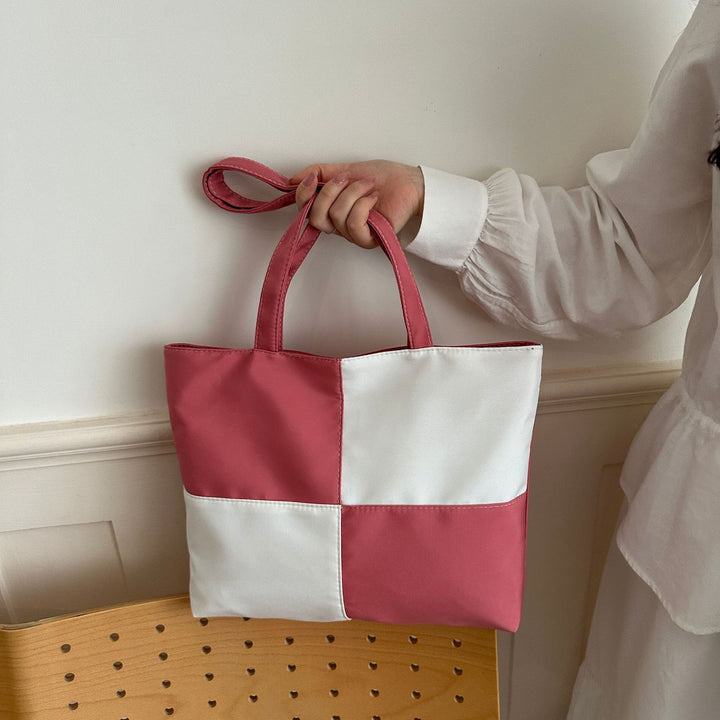 WoSpacious Geometric Design Tote Bag Bowlift