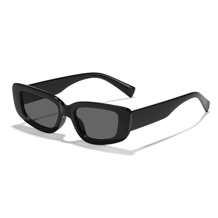 Ladies fashionable Cat-Eye sunglasses with wide plastic frame and UV protection Bowlift